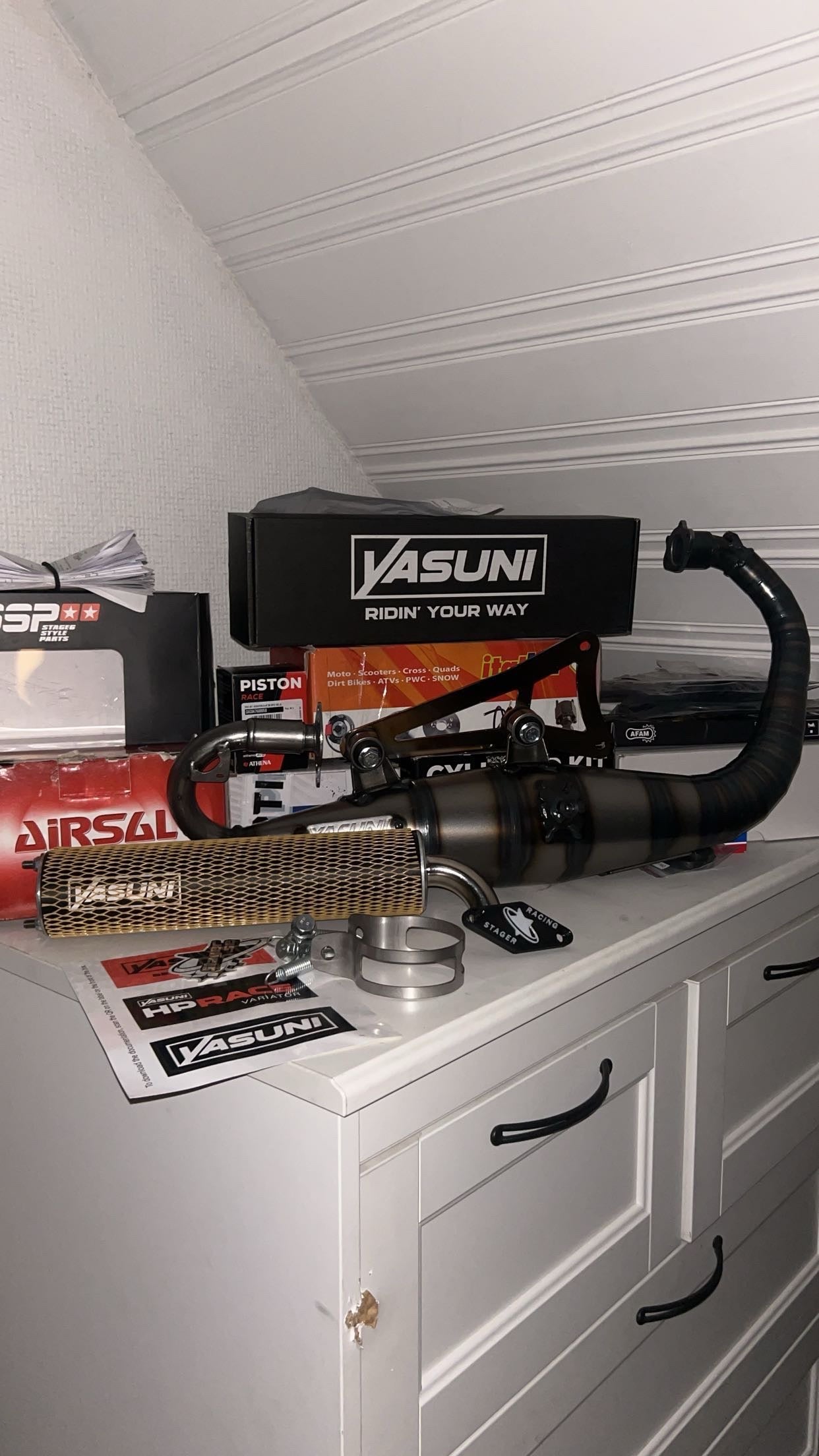 Stager Racing Startmotorkåpa Minarelli