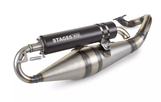 Stage6 Pro Replica MK2 Avgassystem - Minarelli Horisontell LC