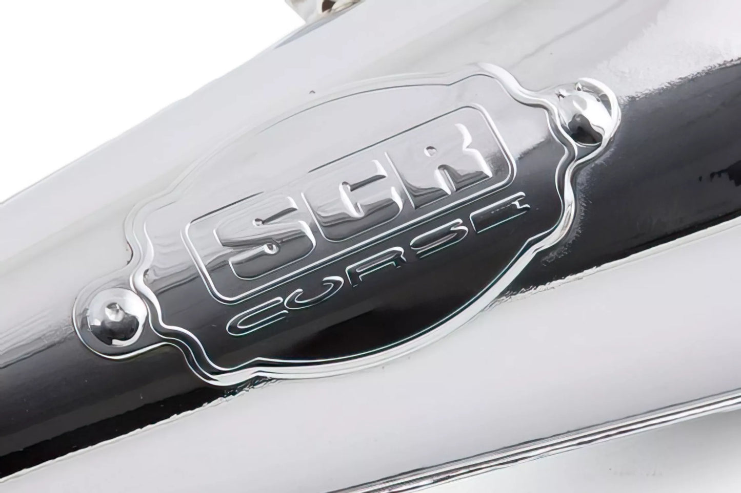 SCR Corse SM Chrome 50cc Carbon Avgassystem AM6