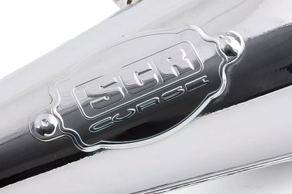 SCR Corse SM Chrome 50cc Carbon Avgassystem AM6