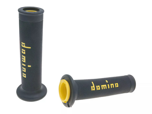 Domino Handtag A010 On-Road Svart / Gul
