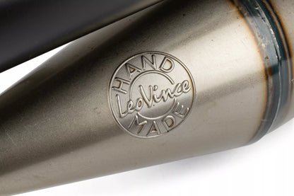 LeoVince Handmade TT Black Edition Avgassystem Yamaha Aerox / MBK Nitro