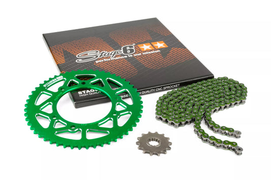 Stage6 Kedjekit 13x53 Alu CNC Grön