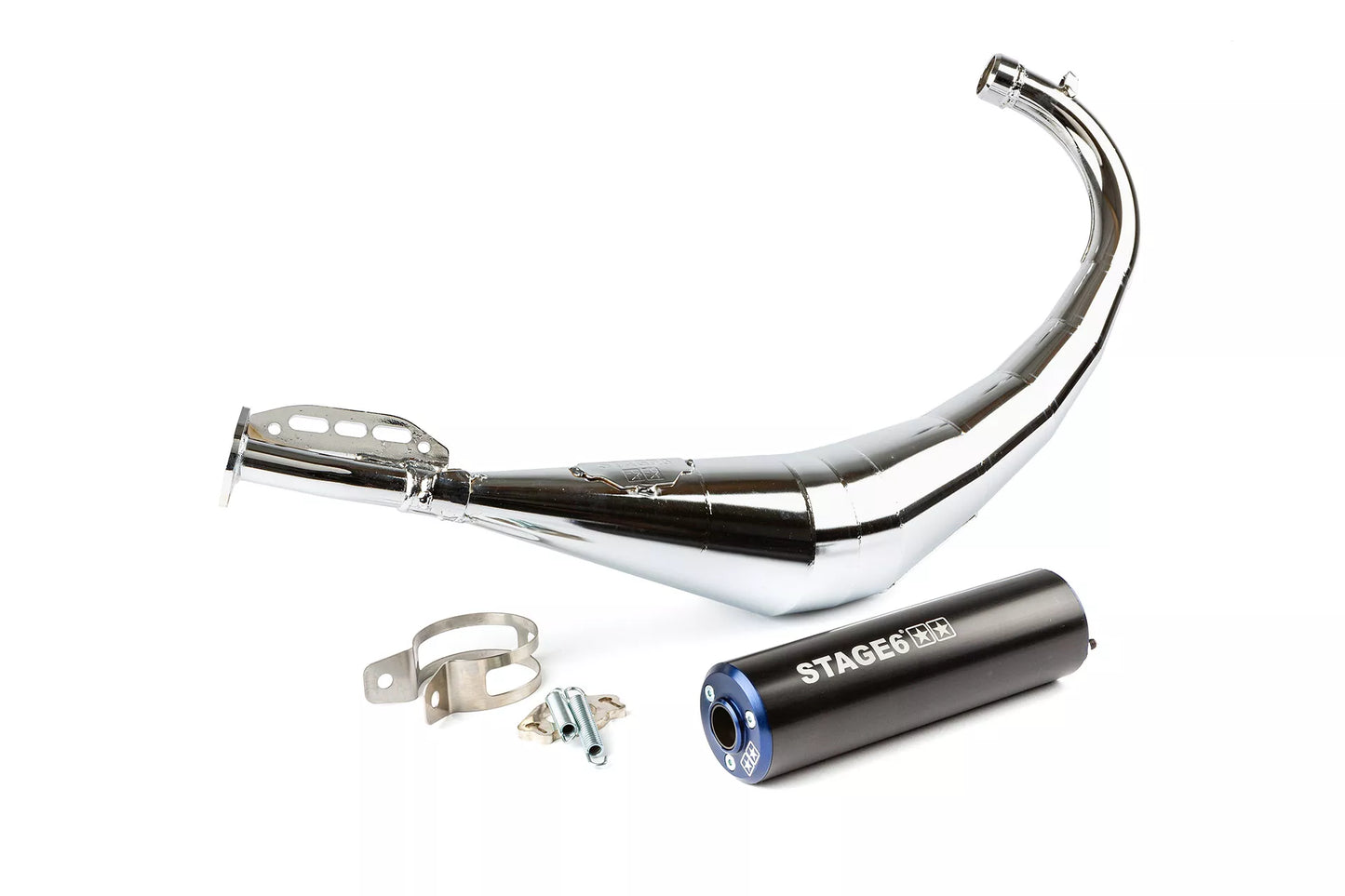 Stage6 Streetrace Chrome Avgassystem Am6