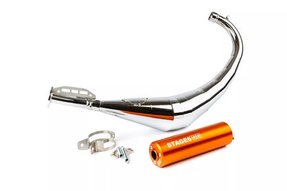 Stage6 Streetrace Chrome Avgassystem Am6