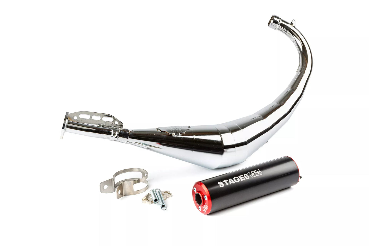 Stage6 Streetrace Chrome Avgassystem Am6